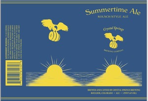 Summertime Ale January 2014