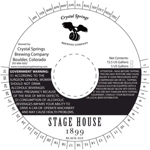 Stage House 1899 