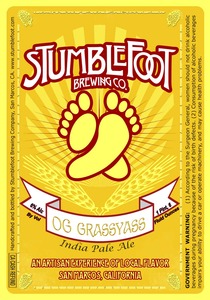 Stumblefoot Brewing Co. Og Grassyass