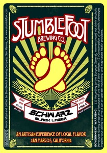 Stumblefoot Brewing Co. Schwarz Black