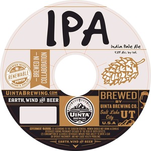 Uinta Brewing Company India Pale Ale January 2014