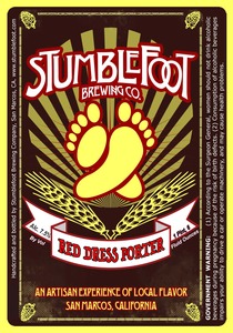 Stumblefoot Brewing Co. Red Dress