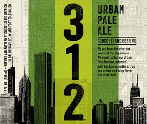 Goose Island Beer Co. 312 Urban Pale January 2014