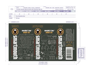 Smartmouth Brewing Company Murphy's Law February 2014