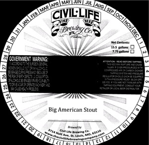 The Civil Life Brewing Co. January 2014