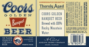 Coors Banquet January 2014