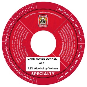 Widmer Brothers Brewing Company Dark Horse Dunkel January 2014