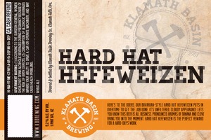 Klamath Basin Brewing Co. Hard Hat Hefeweizen