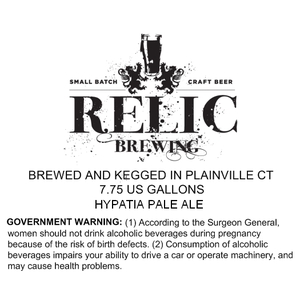 Relic Brewing Hypatia January 2014