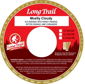 Long Trail Brewing Company Mostly Cloudy