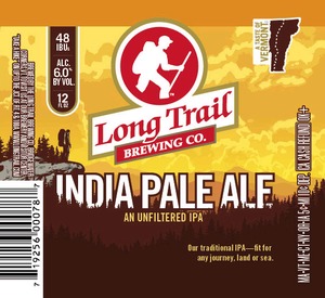 Long Trail Brewing An Unfiltered IPA January 2014