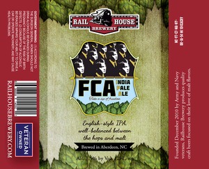 Railhouse Brewery Fca India Pale January 2014