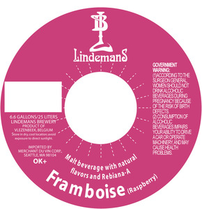 Lindemans Framboise February 2014