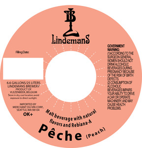 Lindemans Peche February 2014