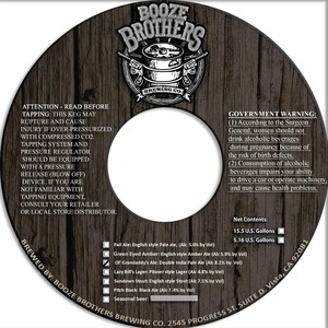 Booze Brothers Brewing Co, 