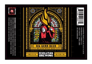 Revolution Brewing 4th Year Beer January 2014