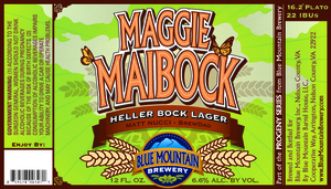 Blue Mountain Brewery Maggie January 2014