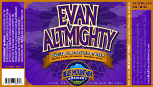 Blue Mountian Brewery Evan Altmighty January 2014