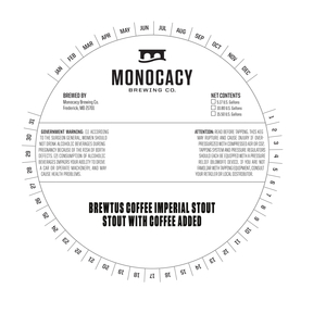 Monocacy Brewtus Coffee Imperial Stout