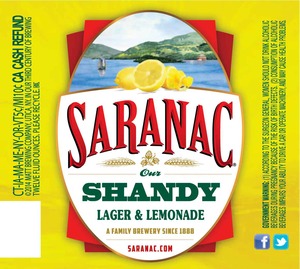 Saranac Shandy January 2014