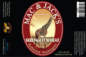 Mac & Jack's Serengeti Wheat February 2014