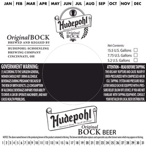 Hudepohl Original Bock