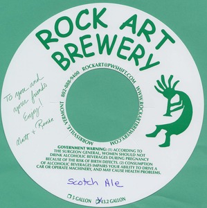 Rock Art Brewery Scotch Ale February 2014