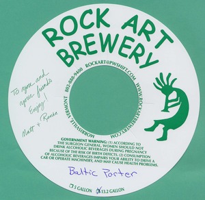 Rock Art Brewery Baltic Porter February 2014