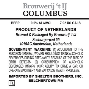 Brouwerij 't Ij Columbus