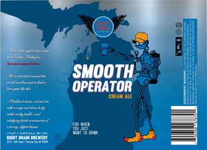 Right Brain Brewery Smooth Operator February 2014