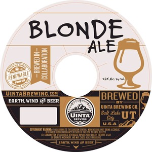 Uinta Brewing Company Blonde