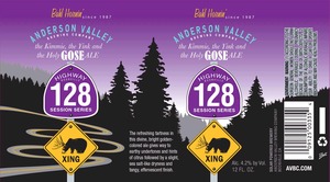 Anderson Valley Brewing Company The Kimmie, The Yink, And The Holy Gose February 2014