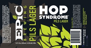 Epic Brewing Company Hop Syndrome February 2014