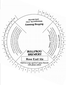 Bullfrog Brewery Rose Ezel
