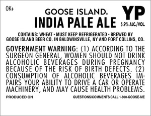 Goose Island Beer Co. India Pale