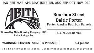 Abita Bourbon Street Baltic Porter