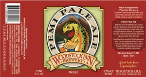 Woodstock Inn Brewery Pemi Pale Ale February 2014