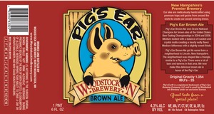 Woodstock Inn Brewery Pig's Ear February 2014