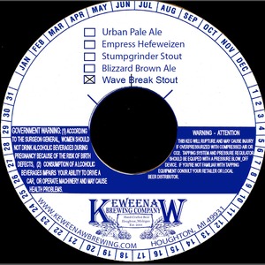Keweenaw Brewing Company, LLC Wave Break