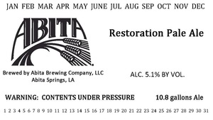 Abita Restoration Pale Ale