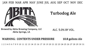 Abita Turbodog Ale February 2014