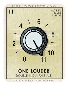 One Louder Double India Pale Ale March 2014