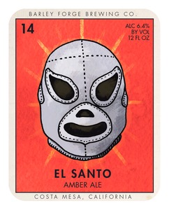 El Santo Amber Ale March 2014