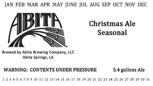 Abita Christmas Ale Seasonal February 2014