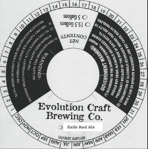 Evolution Craft Brewing Co Exile Red