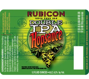 Rubicon Brewing Company Hopsauce February 2014