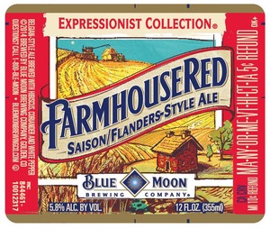 Farmhouse Red Expressionist