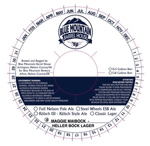 Blue Mountain Barrel House Maggie Maibock