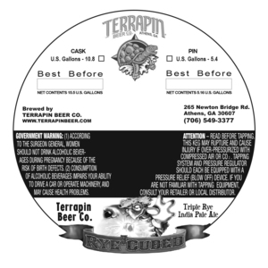 Terrapin Rye Cubed