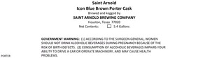 Saint Arnold Brewing Company Icon Blue February 2014
